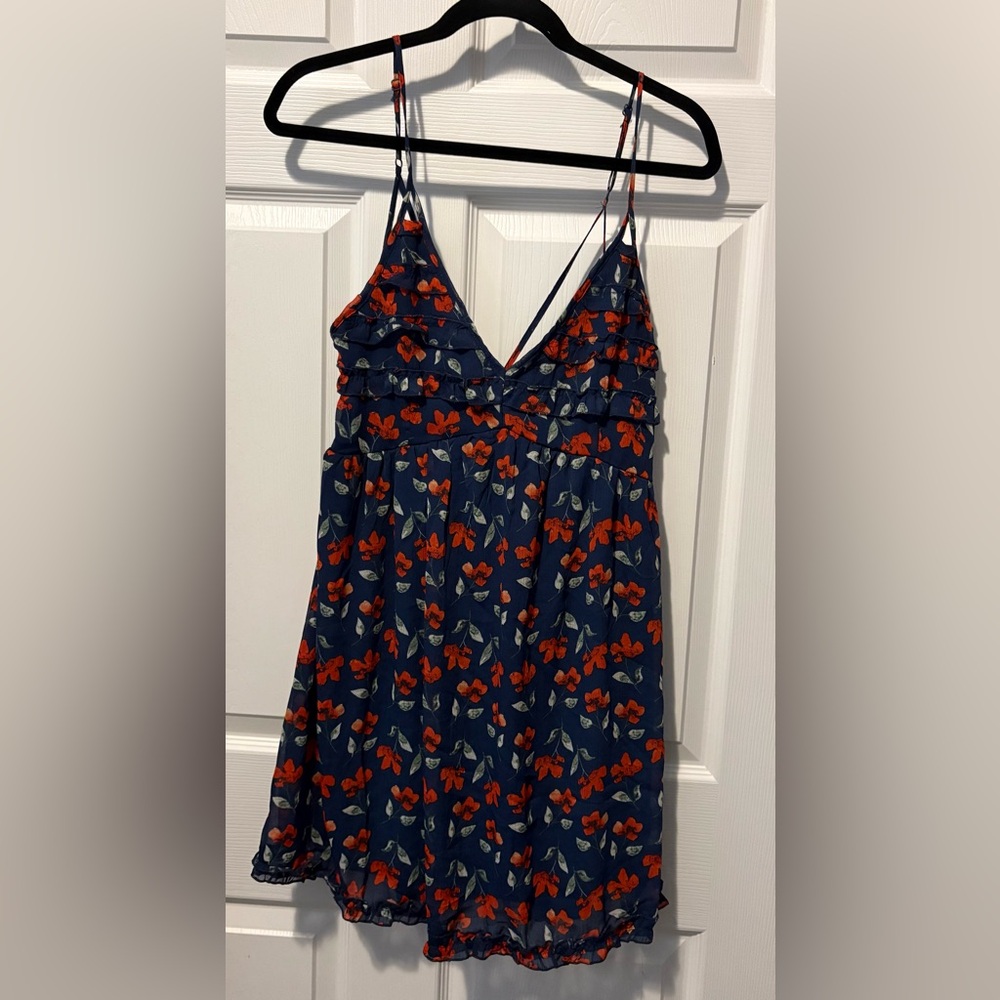 Trixxi Blue Floral Dress